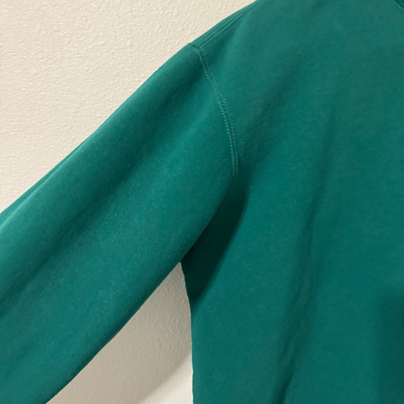 Obey Brick by Brick Crewneck Sweatshirt Green Double-sided Embroidery-Medium - Picture 5 of 9